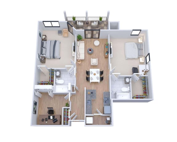Lakeside-IL_Wellington_3dfloor-min-1